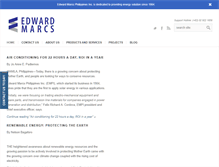 Tablet Screenshot of edwardmarcsphilinc.com